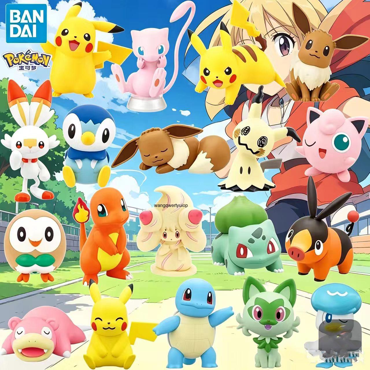 Model Kit Eevee - Oryginalny zestaw modeli Pokemon Bandai, szybki