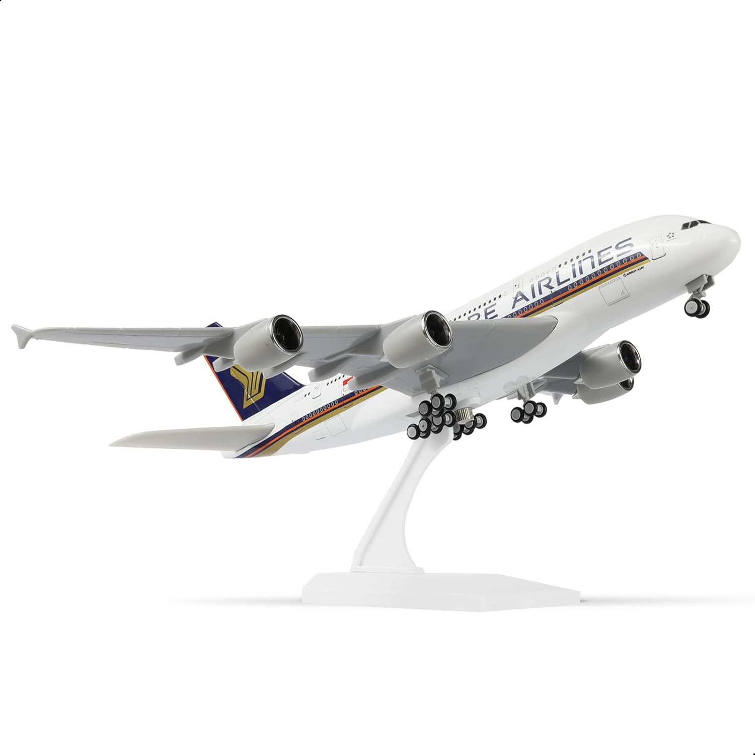Model Kit Singapore - Model samolotu Singapore A380 w skali