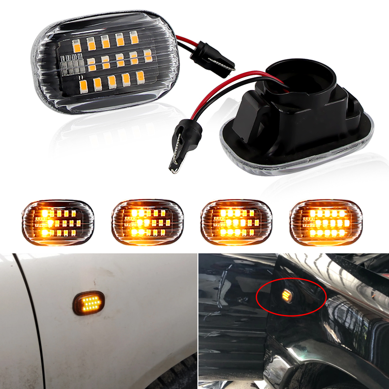 Panel Line Marker - 2szt Dynamiczny boczny kierunkowskaz LED do