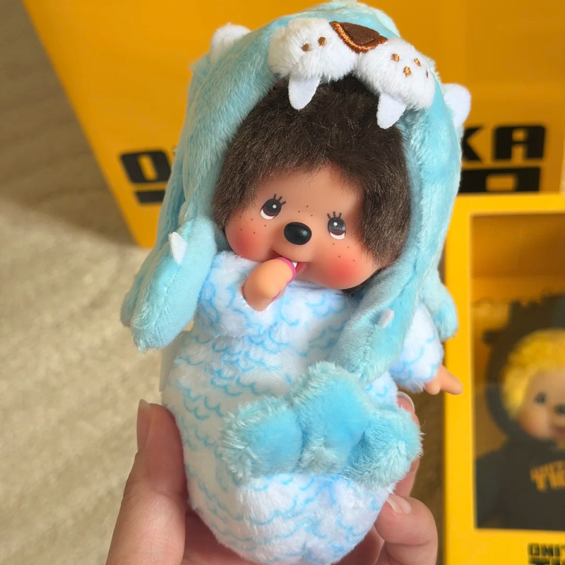 Model Kit Singapore - Nowa oryginalna figurka kolekcjonerska Monchhichi, edycja