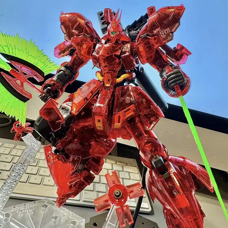 Model Kit Rg - RG /144 Sazabi Cleab Kolorowy Przezroczysty