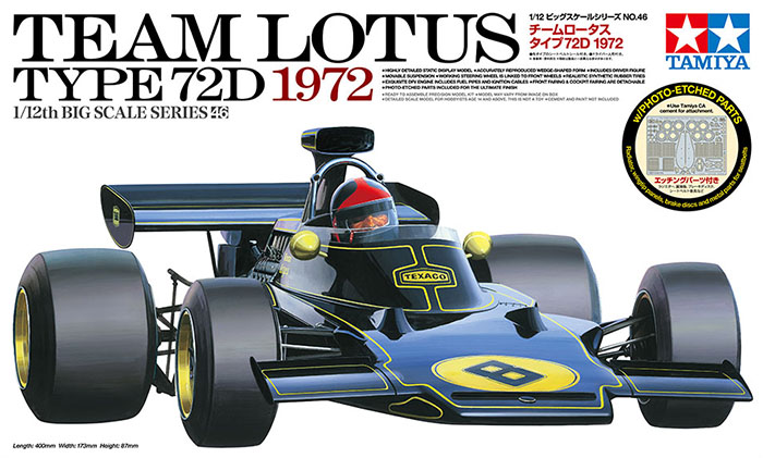 Model Kit F1 - Tamiya 12046 statyczny zmontowany model w