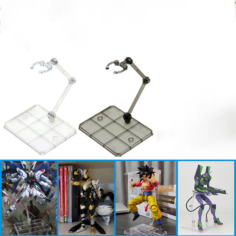 Model Kit Rg - Przezroczysty stojak na figurki akcji, podstawa