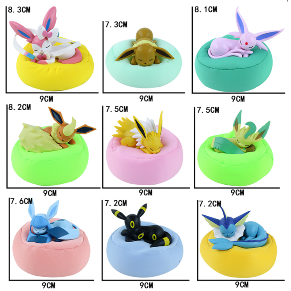 1-9 szt. Figurka Pokémon Eevee – Model Kit Eevee recenzja i cena