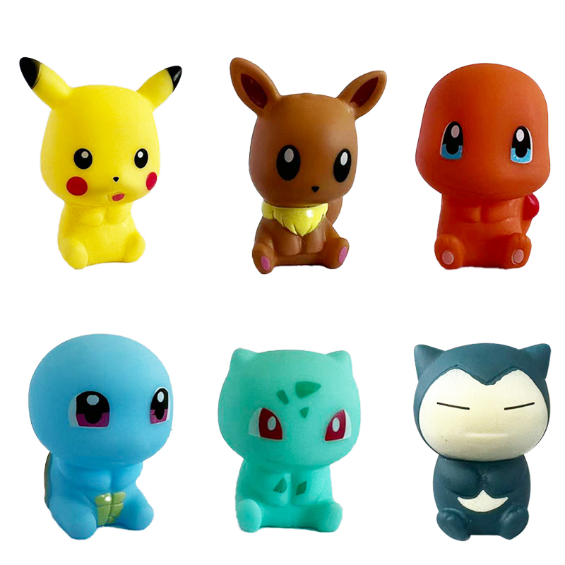 6 szt. Zabawki do kąpieli Poke – Model Kit Eevee recenzja i cena