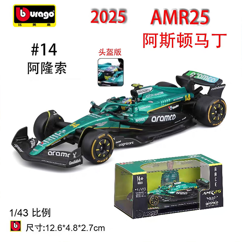 Bburago 1:43 Aston Martin AMR2 – Model Kit F1 recenzja i cena