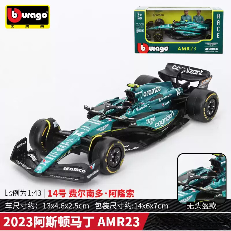 Bburago 1:43 Aston Martin AMR2 – Model Kit F1 recenzja i cena