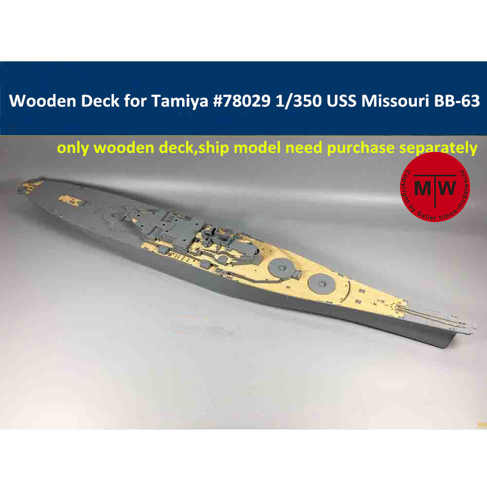 Drewniana pokładka w skali 1/3 – Model Kit Uss Iowa recenzja i cena