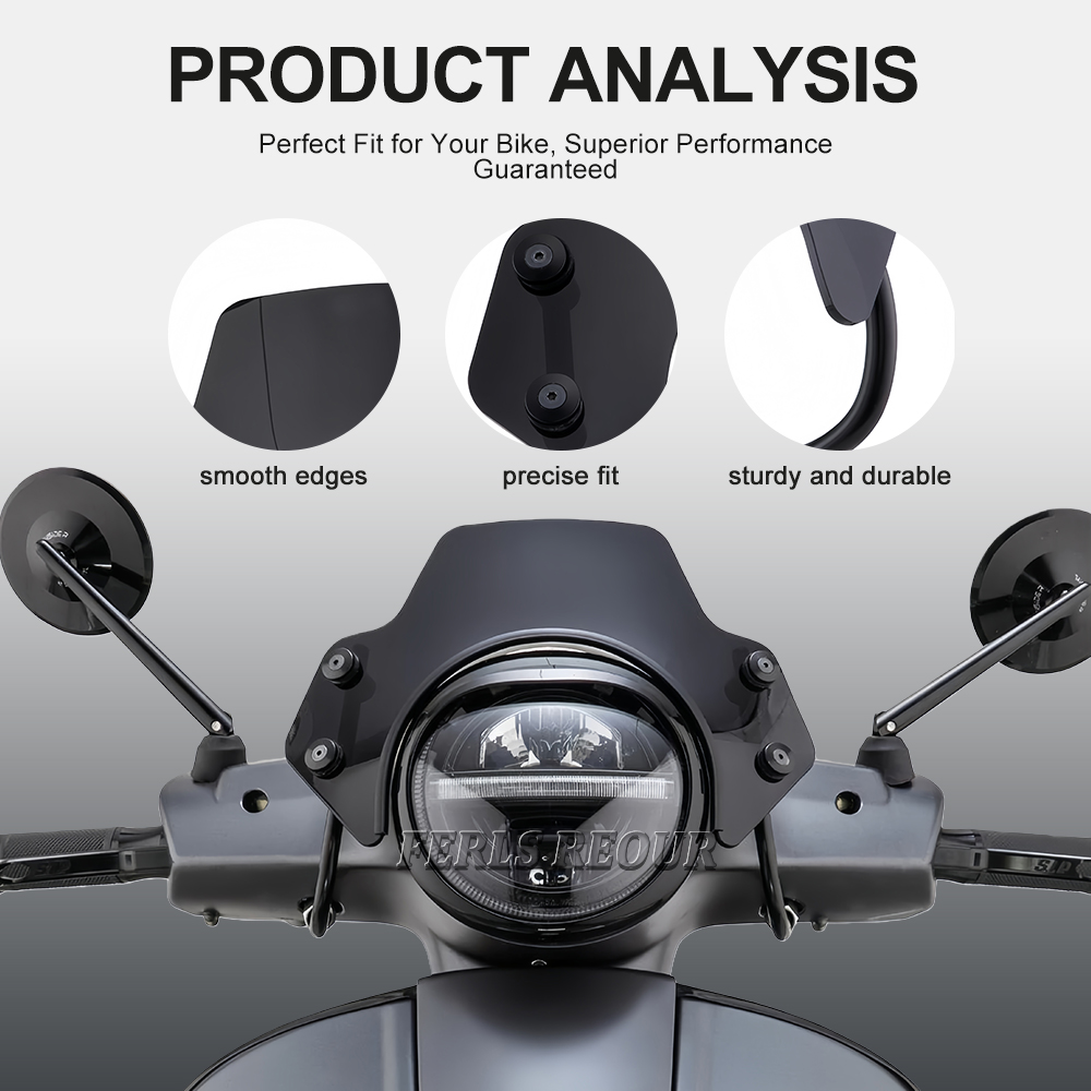 Zestaw osłony przedniej szyby  – Model Kit Vespa recenzja i cena