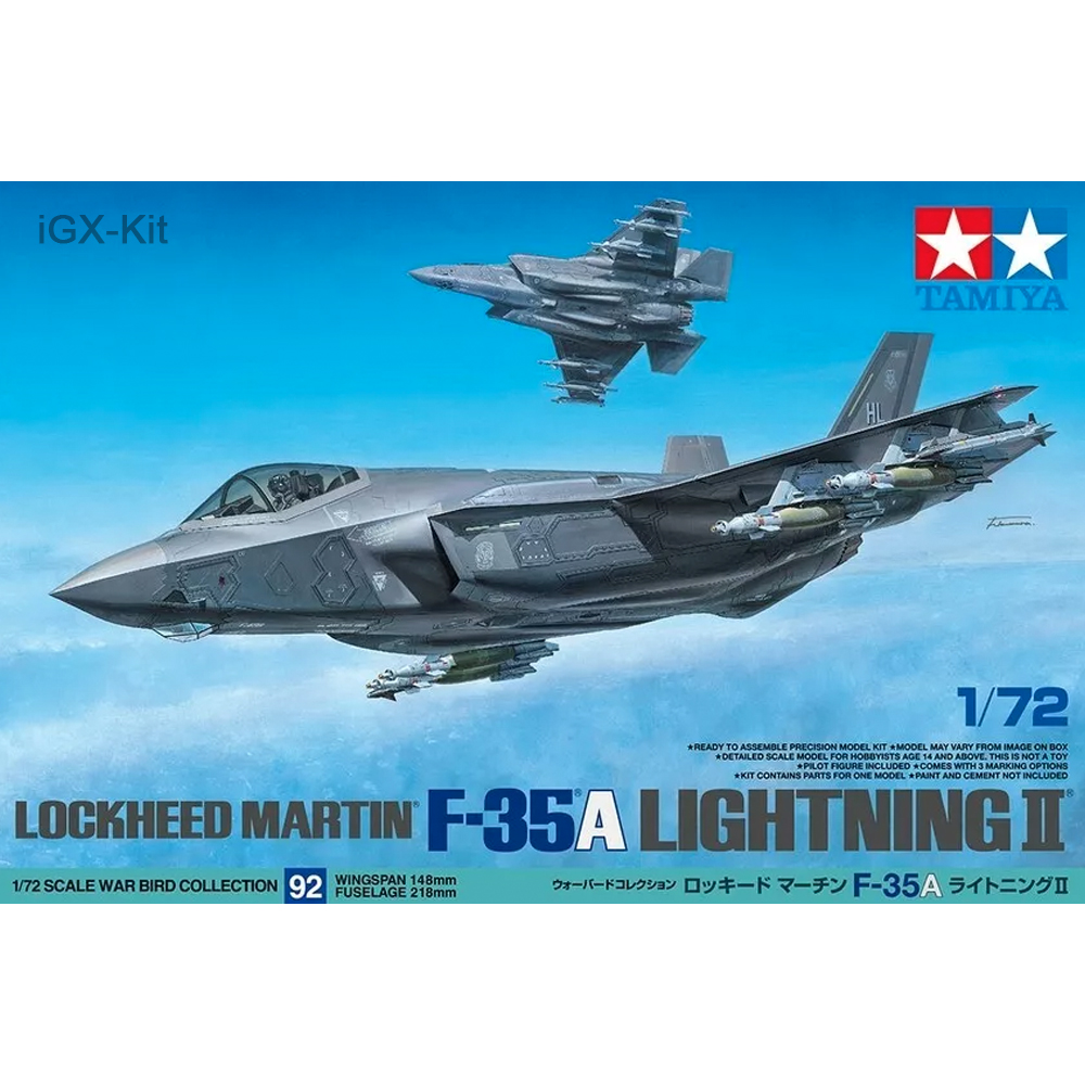 Tamiya 60792 Skala 1:72 Lockhe – Model Kit Jet recenzja i cena