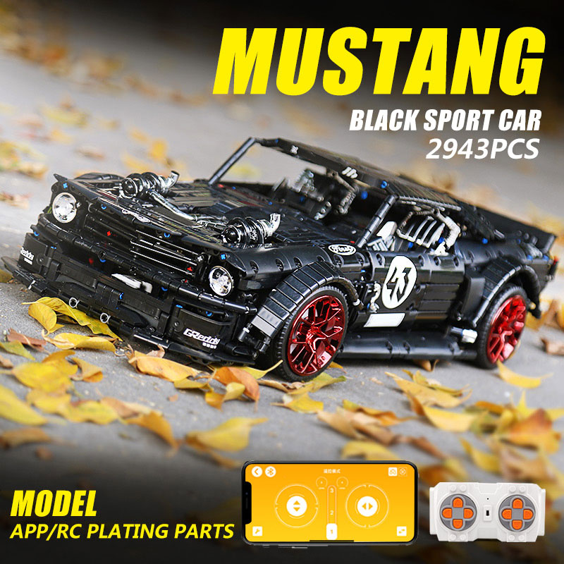 2943 elementy Techniczny Model – Model Kit Mustang recenzja i cena