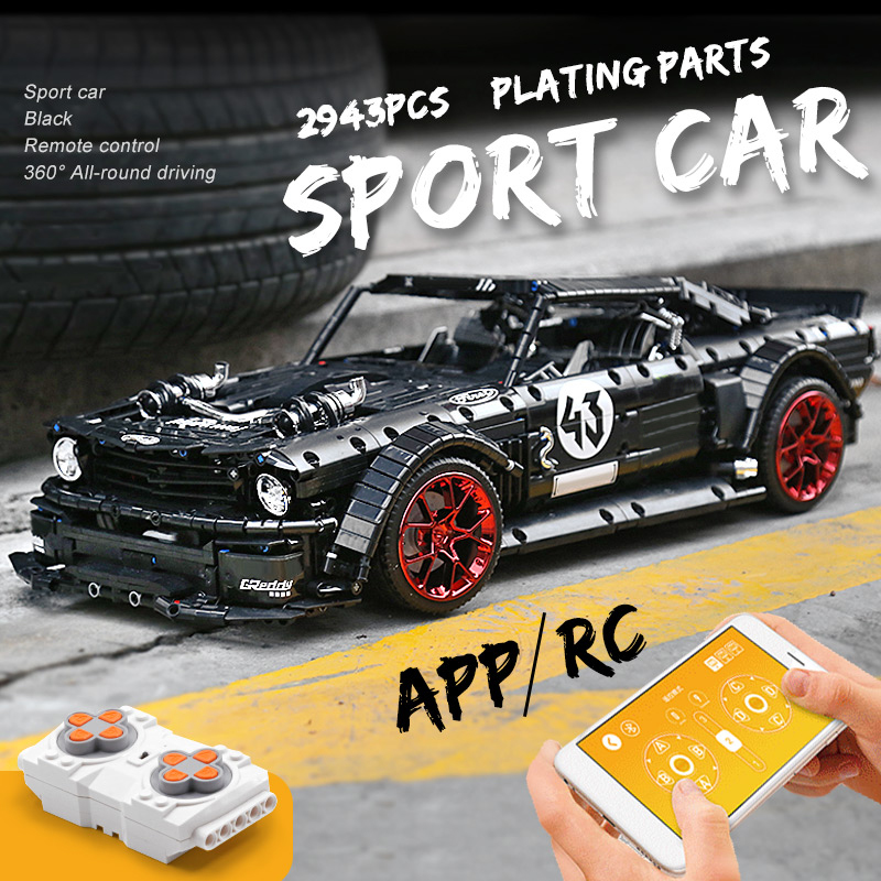 2943 elementy Techniczny Model – Model Kit Mustang recenzja i cena
