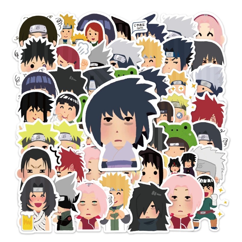 85 szt. naklejek z Naruto, ani – Model Kit Naruto recenzja i cena