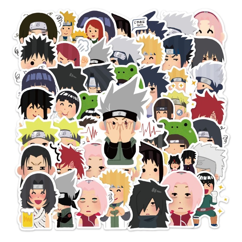 85 szt. naklejek z Naruto, ani – Model Kit Naruto recenzja i cena