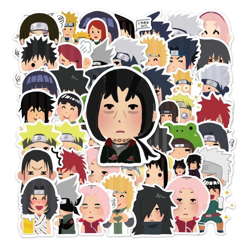 85 szt. naklejek z Naruto, ani – Model Kit Naruto recenzja i cena