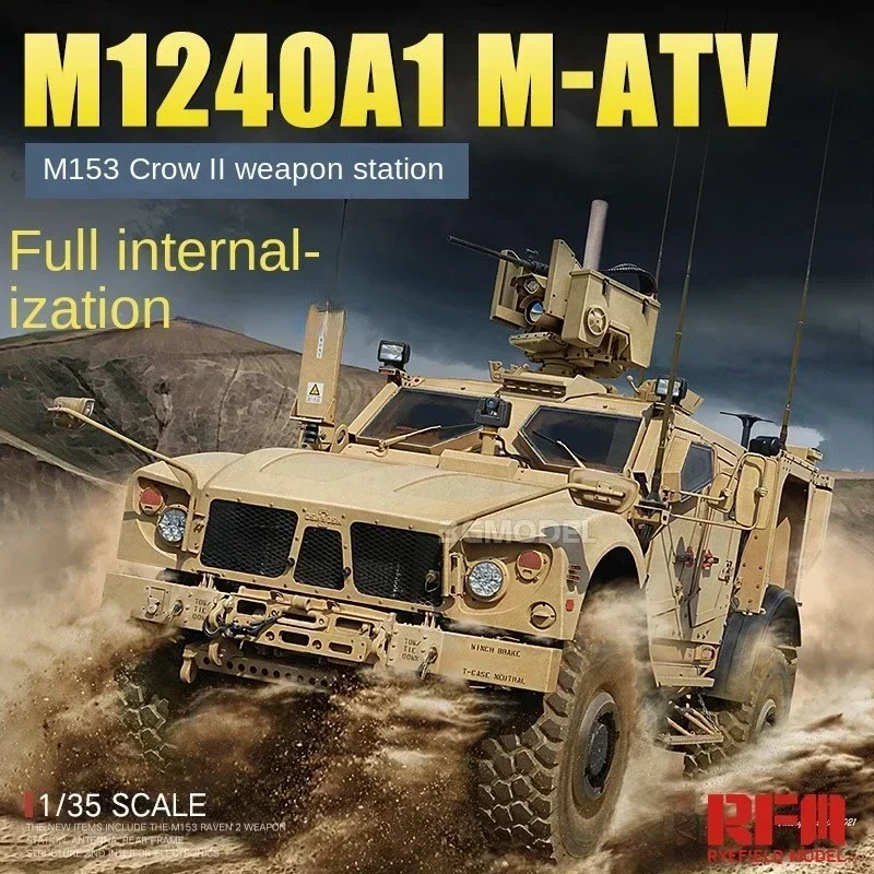 M-ATV M1240A1 z pełnym zestawe – Model Kit History recenzja i cena