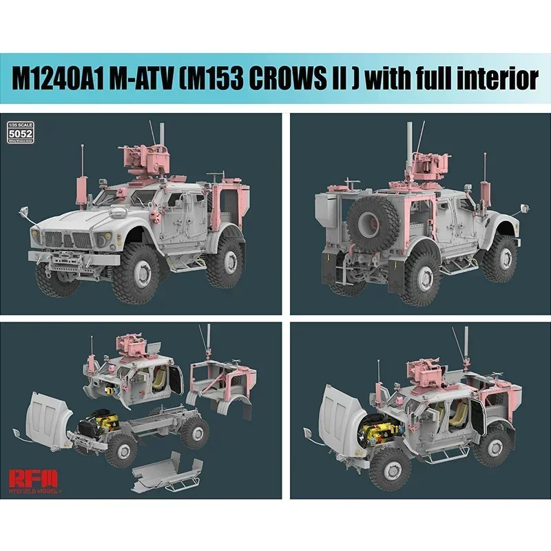 M-ATV M1240A1 z pełnym zestawe – Model Kit History recenzja i cena