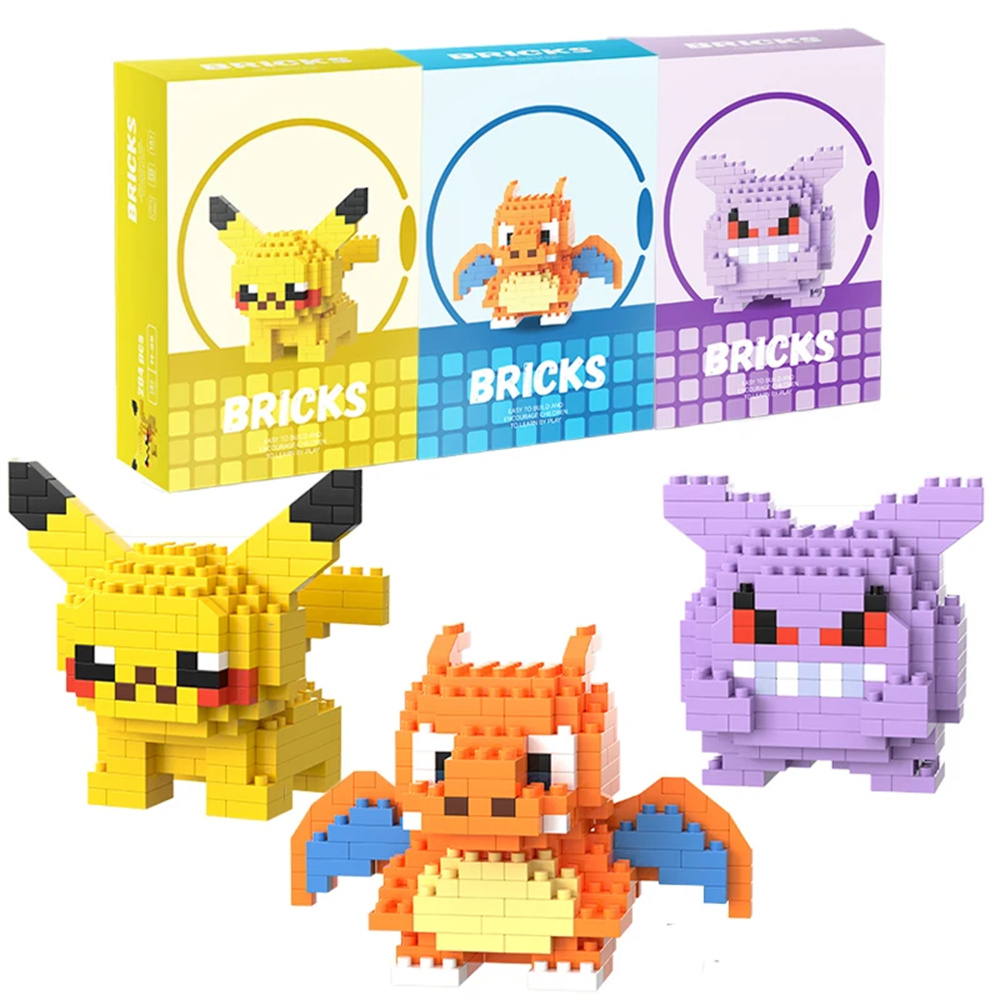 Klocki Mikro Pokemon Pikachu D – Model Kit Figures recenzja i cena