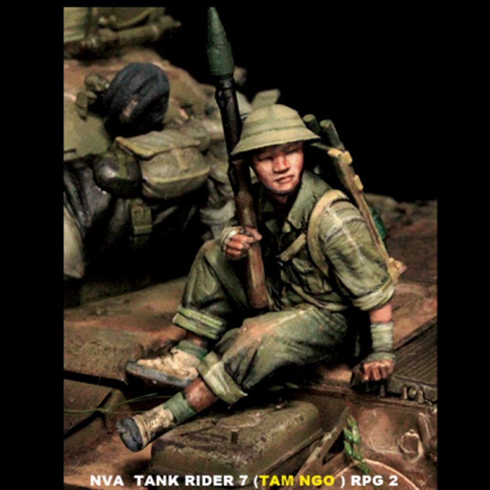 1/35 NVA Tank RIDER 7, RPD 2,  – Model Kit Figures recenzja i cena