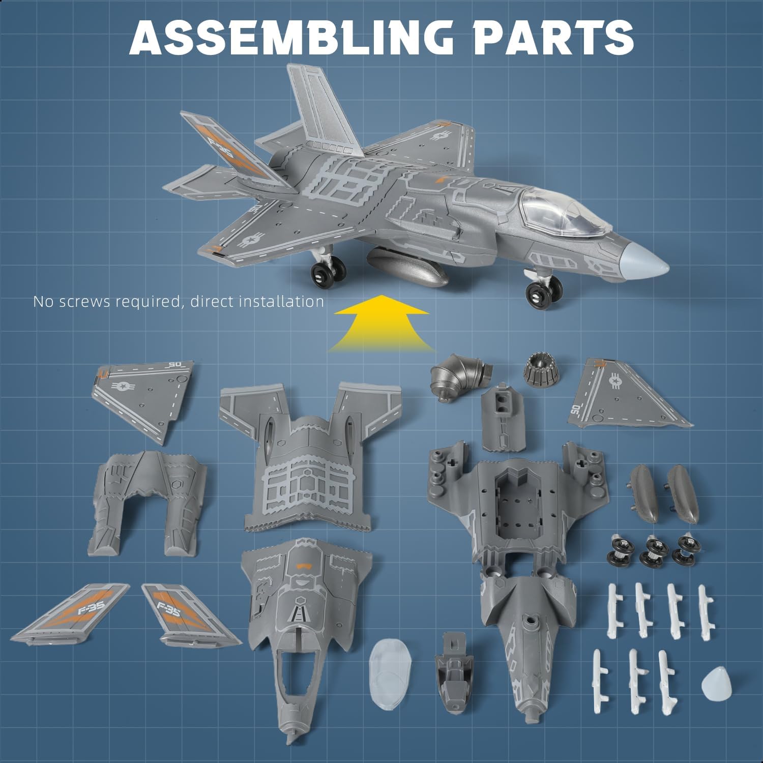Model myśliwca F-35 w skali 1: – Model Kit History recenzja i cena