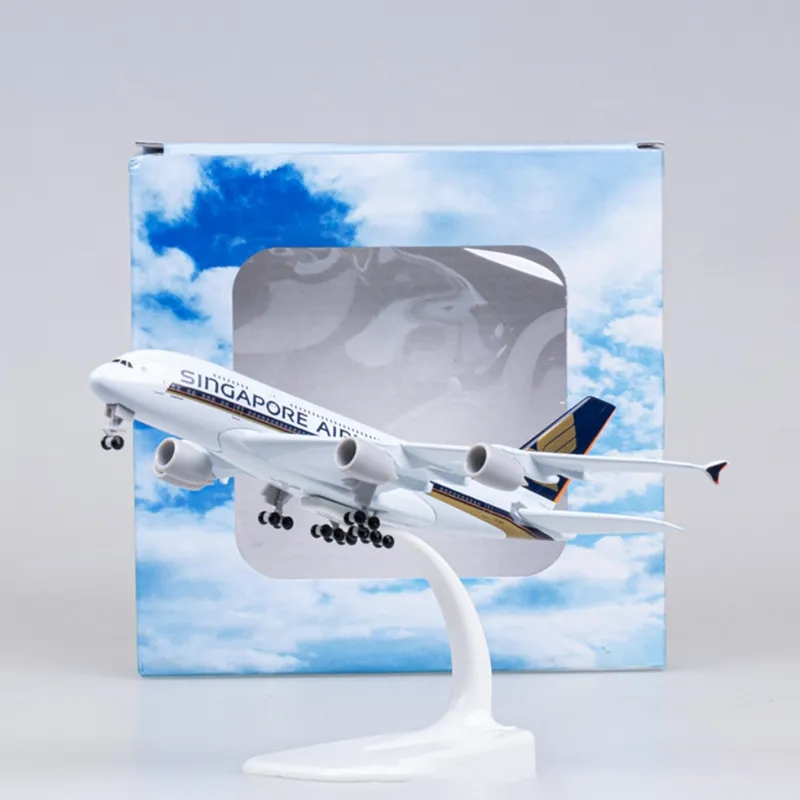 20cm Metalowy Samolot Zabawka  – Model Kit Singapore recenzja i cena