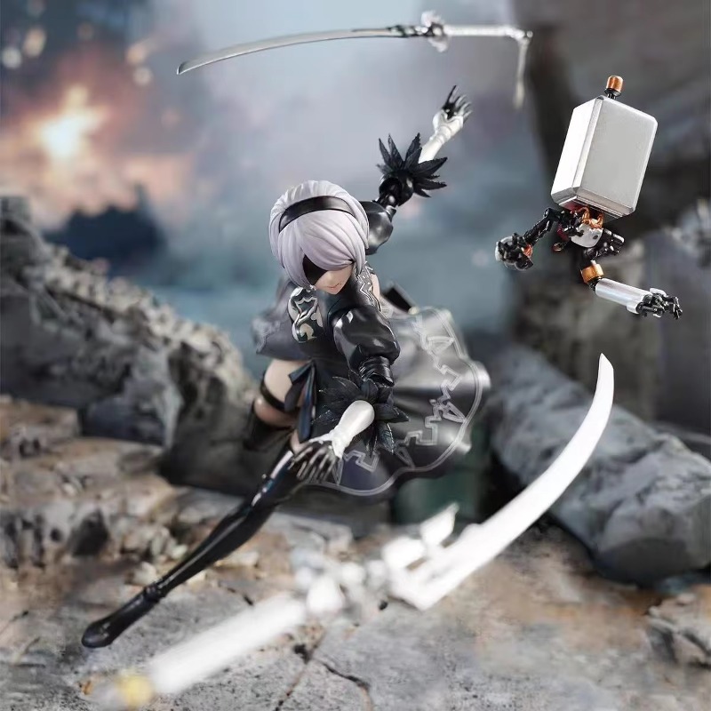 Figurka Akcji Nuclear Gold Rek – Model Kit Nier Automata recenzja i cena
