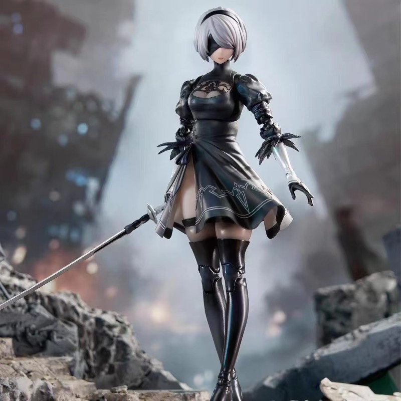 Figurka Akcji Nuclear Gold Rek – Model Kit Nier Automata recenzja i cena