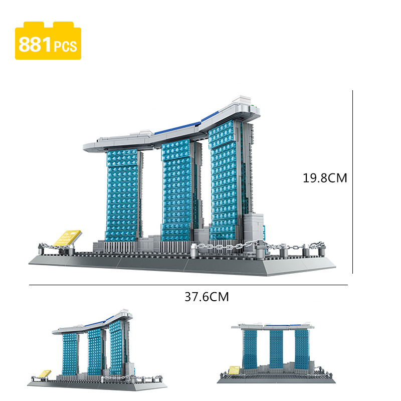 Kreatywne klocki konstrukcyjne – Model Kit Singapore recenzja i cena